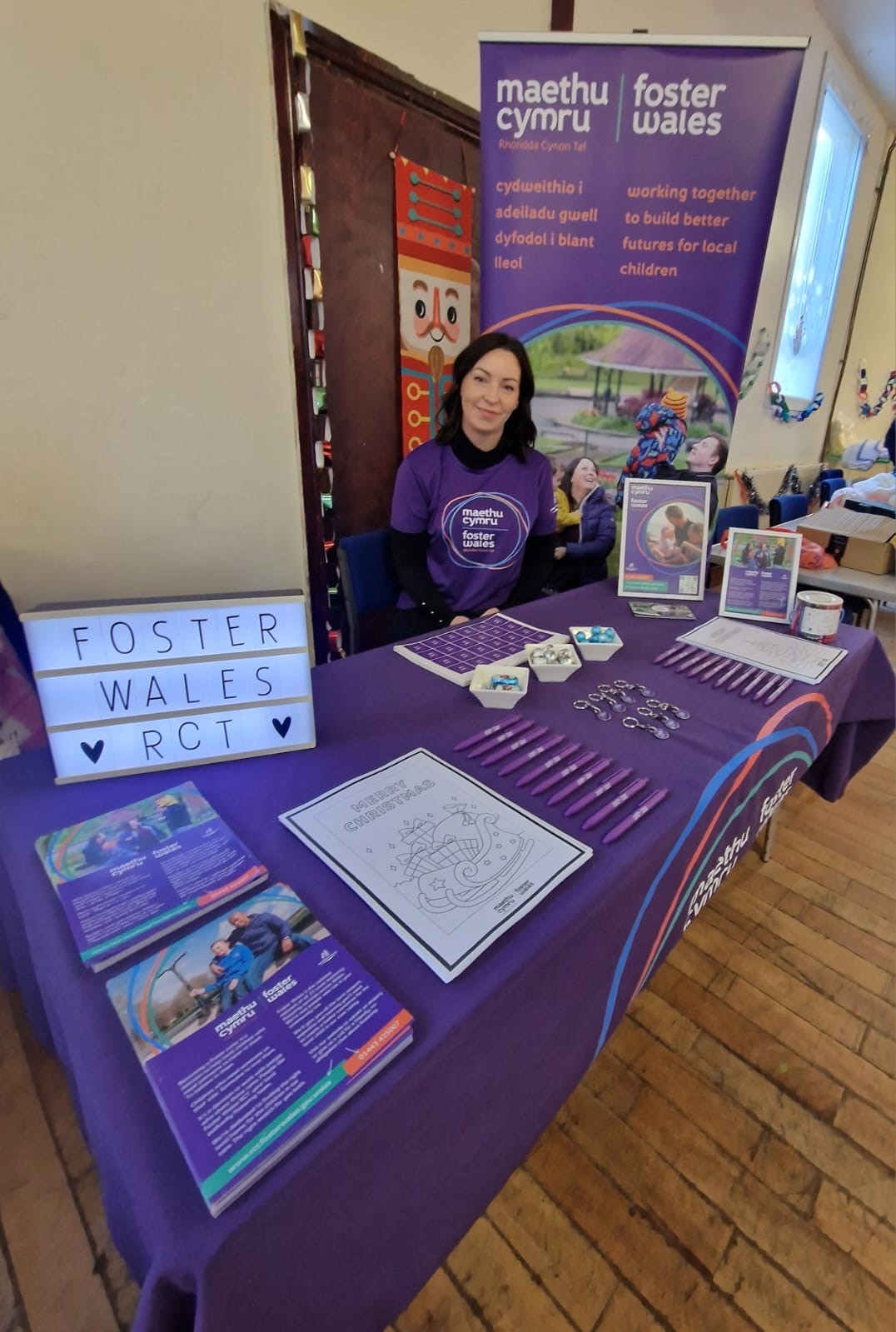 foster wales RCT recruitment stand