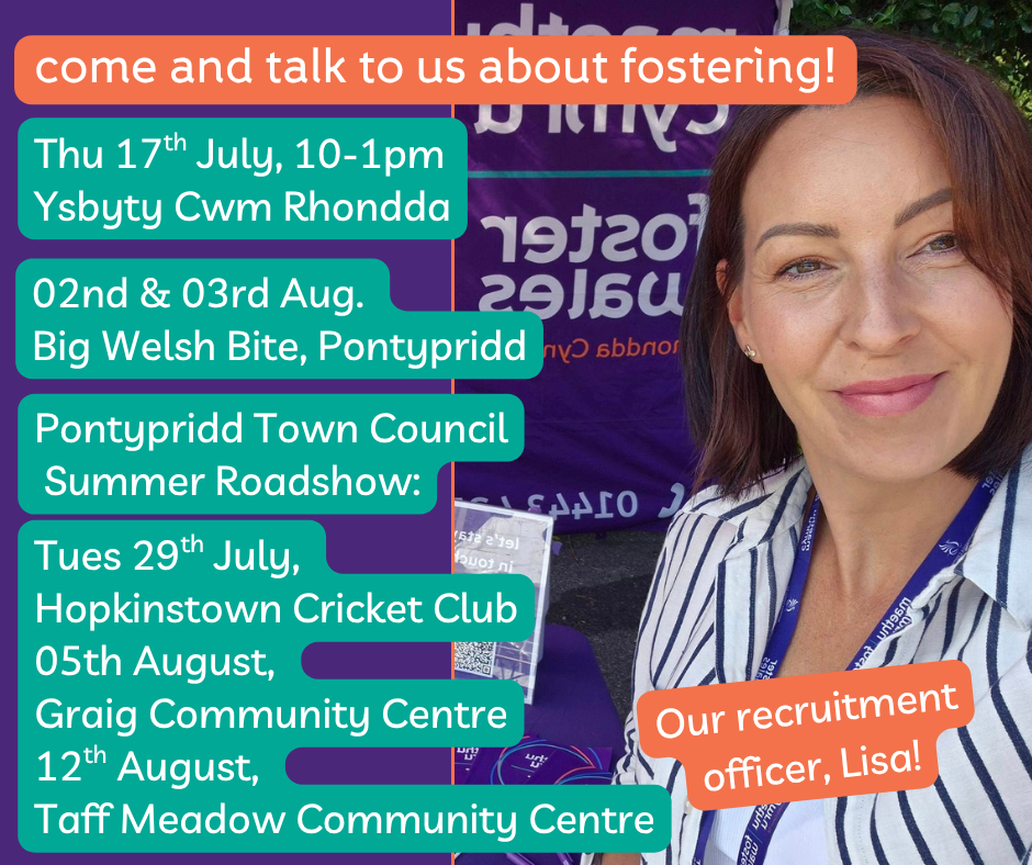 list of events where you can come and meet our team to talk about fostering with your local authority