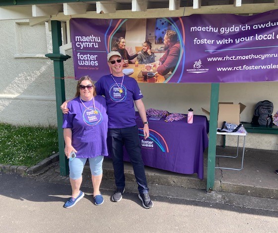 foster carers at Pontypridd parkrun