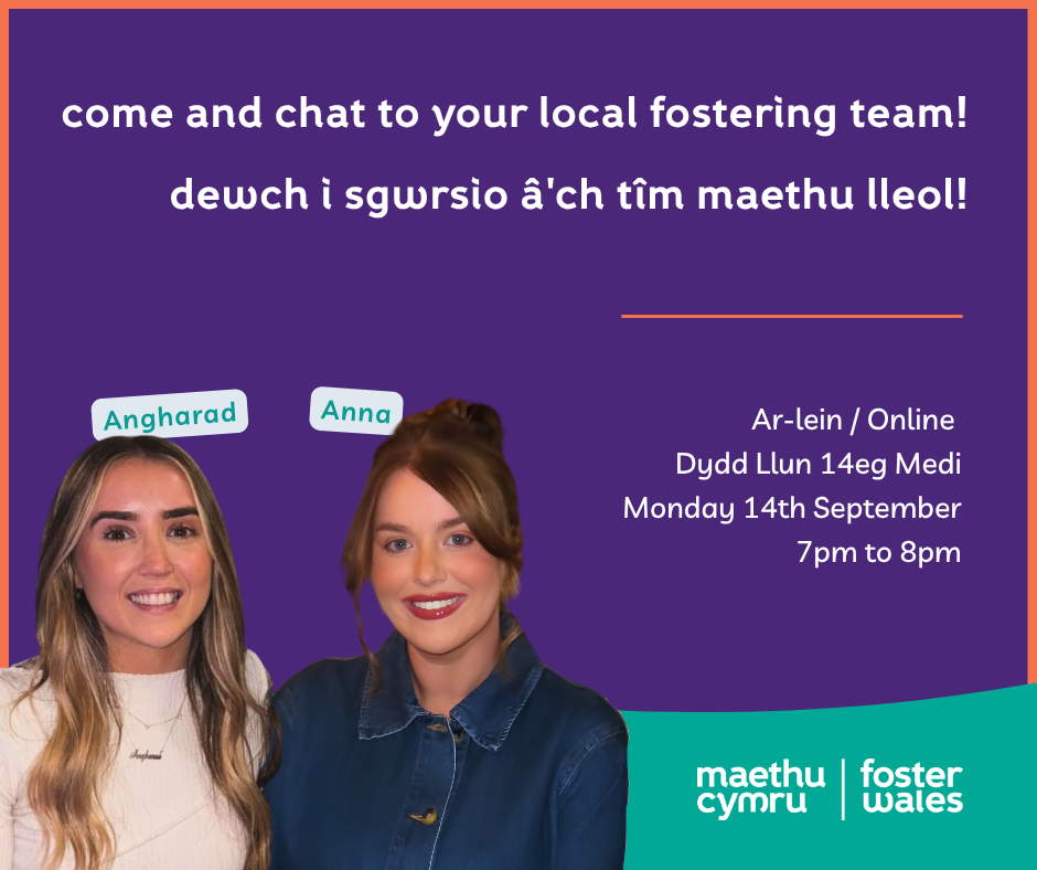 Foster Wales online info session invitation